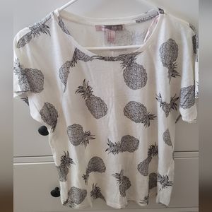 Pineapple Print Top